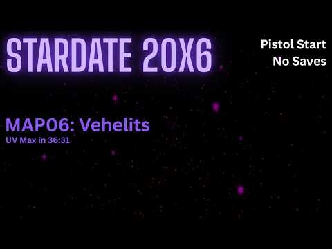 Doom 2: Stardate 20x6 - Map 06: "Vehelits" (UV Max) in 36:31