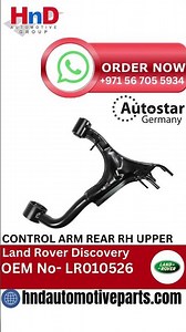 Autostar Germany CONTROL ARM REAR RH UPPER For Land Rover DISCOVERY 4 LR010526