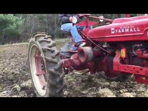 Farmall H Discing And Picking Rocks Out Of The Field