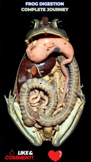 #froganatomy #digestivesystem #biologyeducation