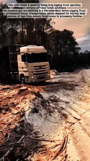 Mercedes-Benz Actros Timber Transport Technology! #shorts