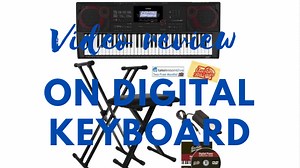 Watch Video are on Digital Keyboard Casio CT-X3000 on Amazon Live