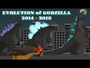 EVOLUTION of GODZILLA