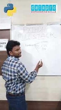 Python Full Stack Demo | Frontend Backend API Explained | Web Development Course | DataPro Hyderabad