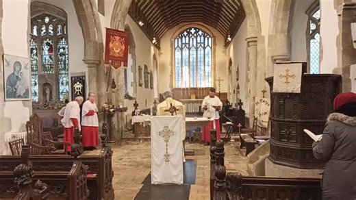 St Mary's Mendlesham Parish Mass, Baptism of Our Lord, 11 January 2026 | St Mary the Virgin Mendlesham