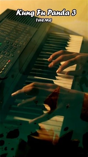 Kai's theme & Oogway Ascends theme – Kung Fu Panda 3 #pianocover #hanszimmer #kungfupanda #shorts