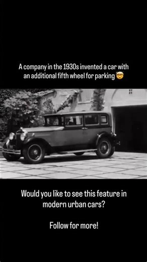 “A Self-Parking Car from 1933 😱 | It Actually Worked!”