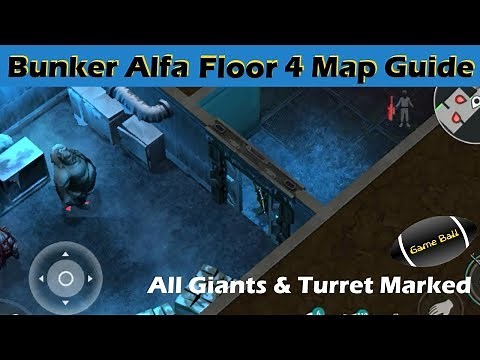 Bunker Alpha Floor 4 GUIDE Map Last day on Earth Survival