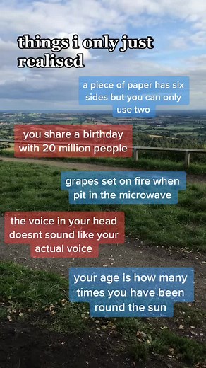 😝 #fyp #onlyjustrealised #realised