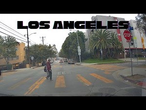 Drive on Wilton place in Los Angeles California November 2025