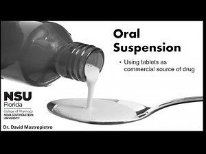 Compounded Oral Suspension