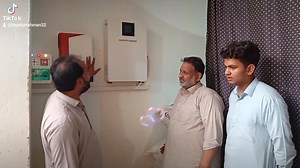 Thanks ALLAH pak 08 solar 585 Inverex 01 Max Power Inverter 01 Power Bank Installed at Namkeen Tikka House Dargai | Hayat Ur Rehman
