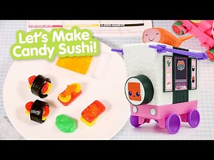 How to Make Candy Sushi with Foodie Surprise! New Collectable Yummy Gummy Candy-Making Kits!