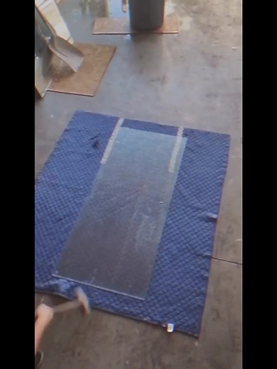 Breaking Glass Art Techniques in Indoor Settings