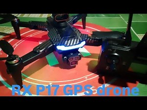 testing flying,RX drone P17 GPS