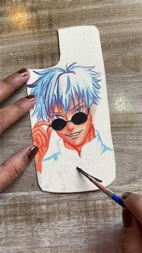 Satoru Gojo drawing 😍 #shorts