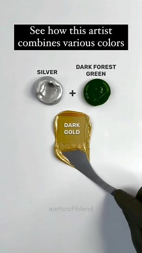 Arts Terra on Instagram: "ArtCraftBlend creates mesmerizing videos that celebrate the artistry of color blending. Their work captures the striking transformations brought to life by mixing shades, often featuring acrylics and watercolors. Each piece reveals unexpected results, inspiring creativity and inviting viewers to delve into the wonders of color theory and self-expression. Artist: @artcraftblend #art #painting #color #colortheory"