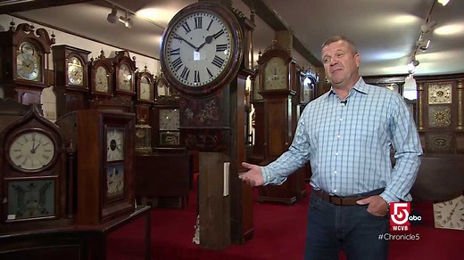 Local antique clock store boasts impressive and historic collection