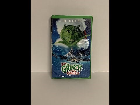 Opening To How The Grinch Stole Christmas (2001) VHS - Reversed!