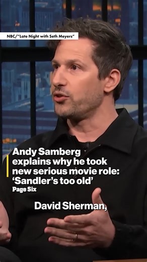 Andy Samberg has an uncanny resemblance to the man he portrays in "Lee." | New York Post