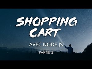 Panier d'achat avec Node.JS #3