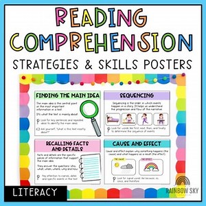 Reading Comprehension Strategy Posters / Reading Anchor Charts