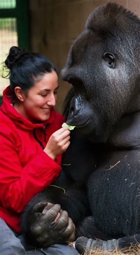 Don't Let the Yawn Scare You: A Gorilla's Softer Side