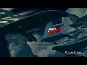 Rocket flying with the Humpback Whales