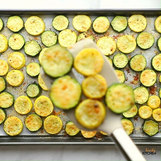 8.1K views · 16 reactions | Full recipe: https://thetoastykitchen.com/roasted-zucchini-and-squash/ Roasted zucchini and squash is a quick and easy side dish that's ready in 20 minutes. | The Toasty Kitchen | Facebook