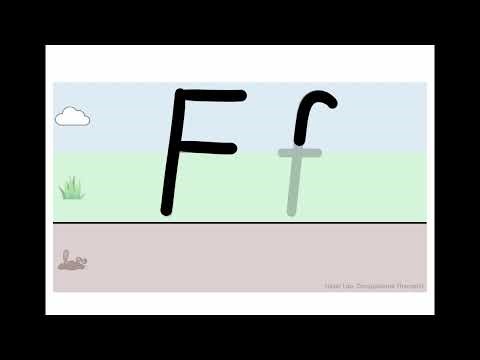 Letter Ff Formation and Placement - Handwriting Without Tears & Sky-Grass-Dirt