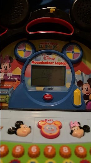 2009 VtechMickey Mouse Laptop Mousekadoer Toy Vtech