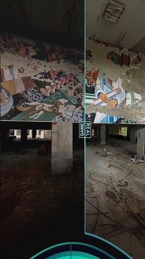 Chernobyl and Pripyat in Stalker 2. Abandoned locations in the game and in reality