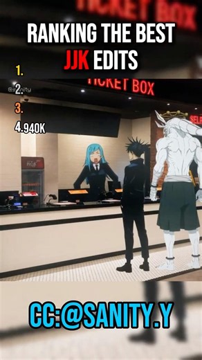 Ranking The Best JJK Edits #viral #anime #shorts #usa