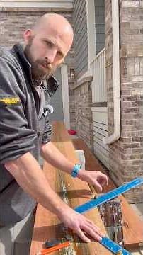 How to cut stair stringers! #construction #king #stairs #imthebest #diy #dewalt #money