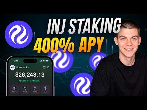INJ Staking Mastery: Unlock 400% APY on Injective Today! 🚀
