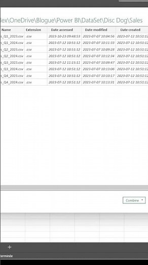 Maîtriser Power Query dans Excel: Importez Plusieurs Fichiers