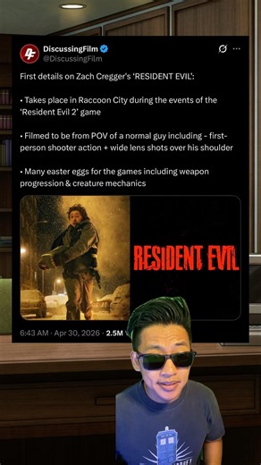 New details of the upcoming Resident Evil movie.