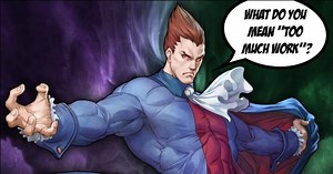 Demitri's most iconic move is also likely why we'll never see him in a 3D game