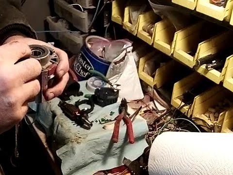 replacing bearing on Bosch router used on CNC router