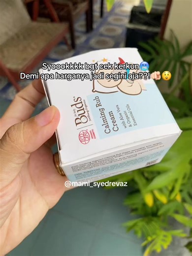 Buds Calming Tummy Rub Cream for Baby Comfort