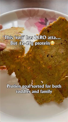 No atta chicken roti for toddlers & family😍 #highprotein #toddlerfood #healthyrecipes #ytshorts