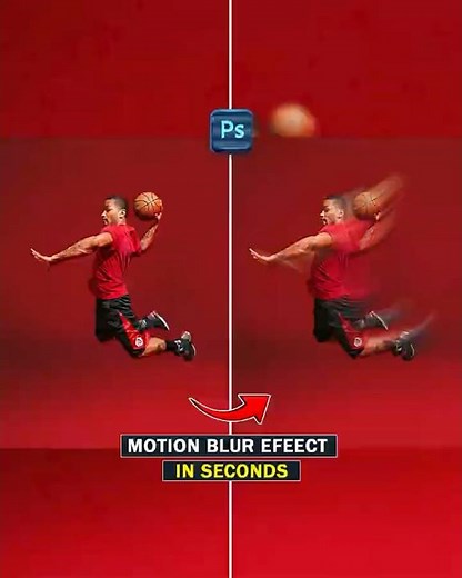 Photoshop 2026 - Create a Mind-Blowing Motion Blur Effect 😱🔥