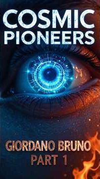 Cosmic Pioneers. Giordano Bruno (Part 1)