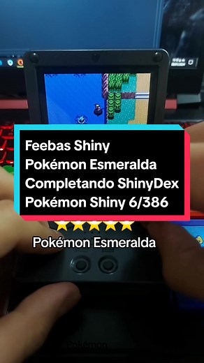 Capturando a Feebas Shiny en Pokémon Esmeralda