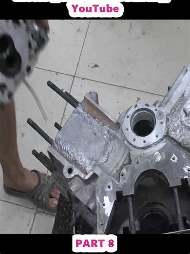 Quartered V8 GAZ-53 engine for motorcycles. Before starting - YouTube (8)