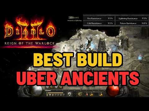 SALVATION SMITER | GIGA RES 400% | Easy UBER Ancients! D2R Paladin Build Guide