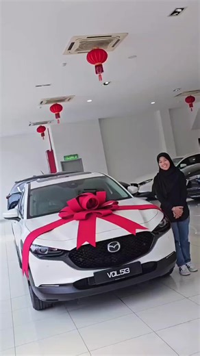 Congratulations Cik Ainsyah Purchase Mazda CX-30 2.0 High Plus Premium & Colour : Snowflakes White Pearl Custom Rim Glossy & Delete Chrome 🔥 Terima Kasih Cik Ainsyah Bagi Support Pada Saya Untuk Uruskan Kereta Idaman Cik Ainsyah. Drive Safe And Enjoy Your New Drive With Mazda CX-30 ✌️. Ada Rezeki Kita Jumpa Lagi 👌 #mazda #mazdamalaysia #mazdacx30 #cx30 #nilai