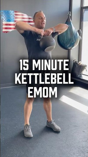 15-Minute Heavy Kettlebell EMOM | Full Body Strength with One Kettlebell #weeklyworkout