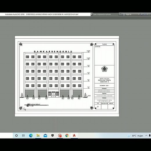 cara mengkonversi gambar Autocad menjadi pdf
