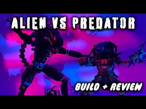 Alien & Predator Lego-Style Figures | Build, Review & Display